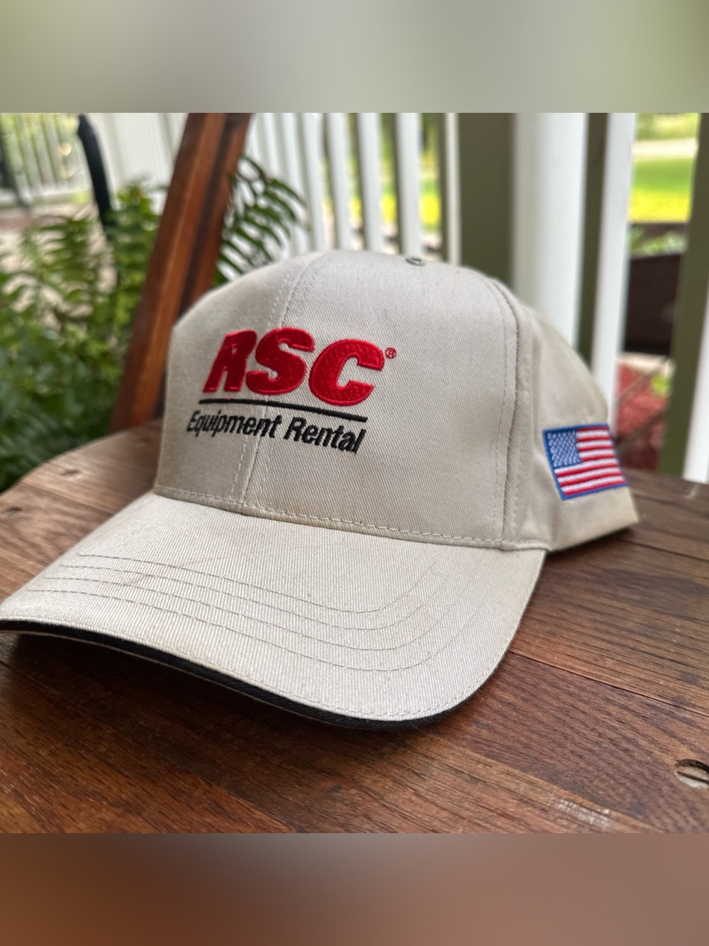 RSC Equipment Rental Beige Logo Baseball Cap